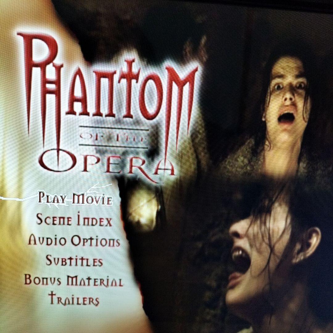 劇場未公開　海外版　オペラ座の怪人　ダリオ・アルジェント　DVD