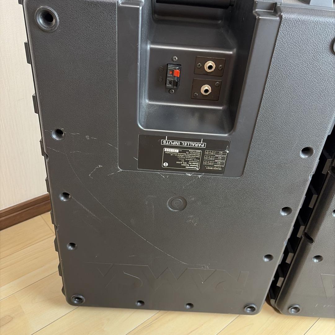 ①専用品【廃盤】RAMSA ラムサ　WS-A200 大型スピーカー　希少