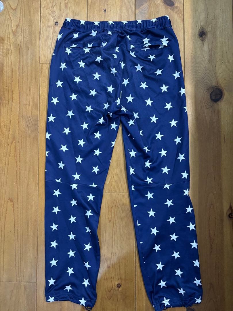 Bristol 星柄 ネイビー 上下