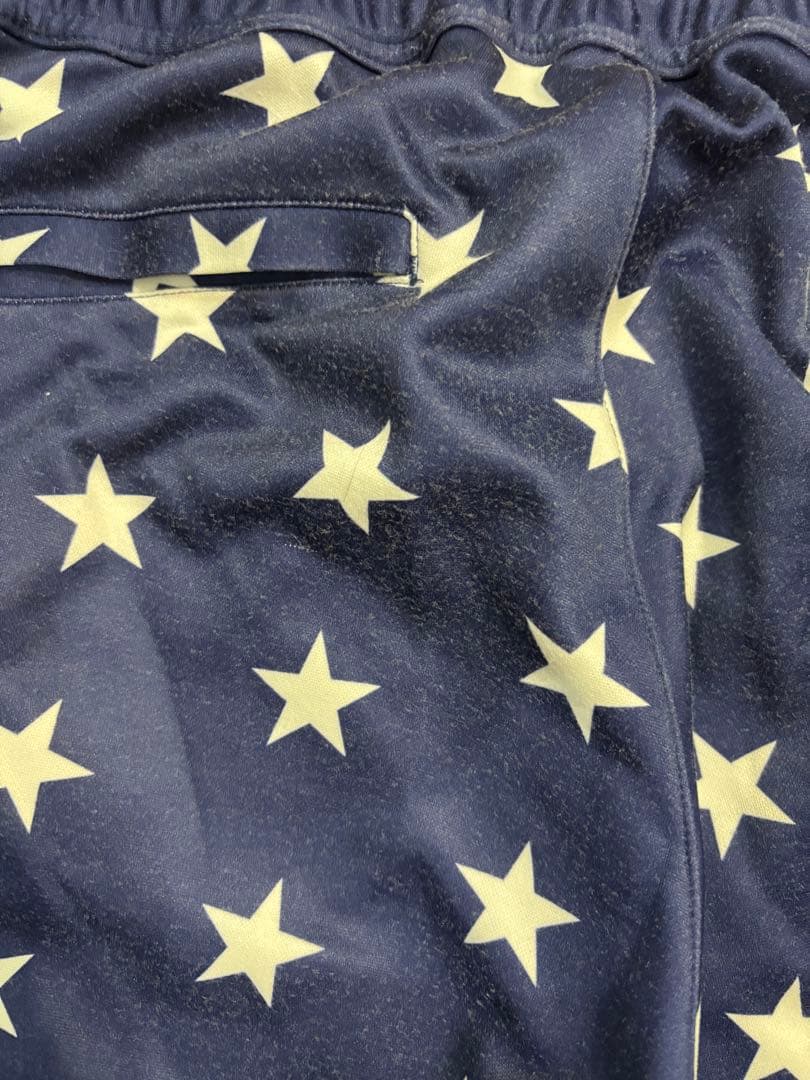 Bristol 星柄 ネイビー 上下