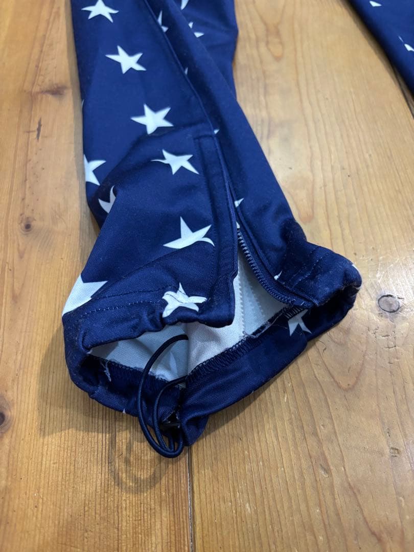 Bristol 星柄 ネイビー 上下