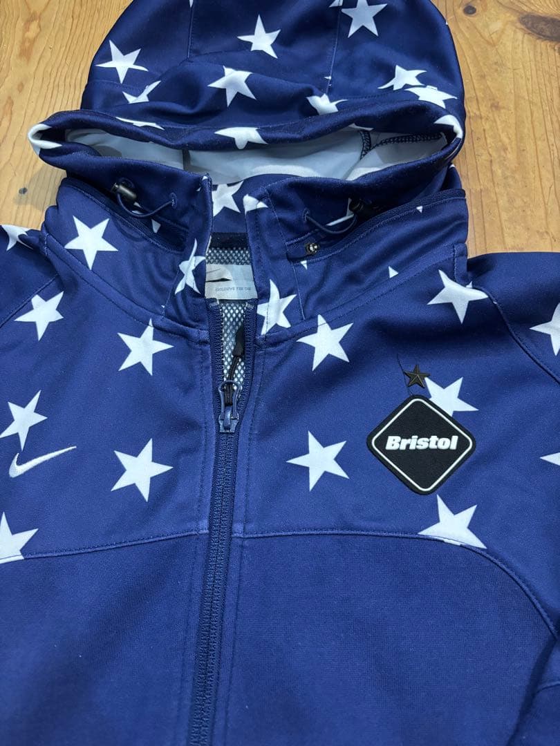 Bristol 星柄 ネイビー 上下