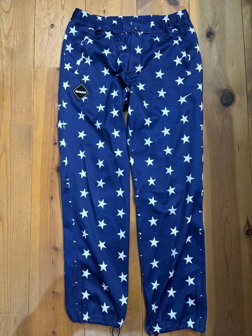 Bristol 星柄 ネイビー 上下