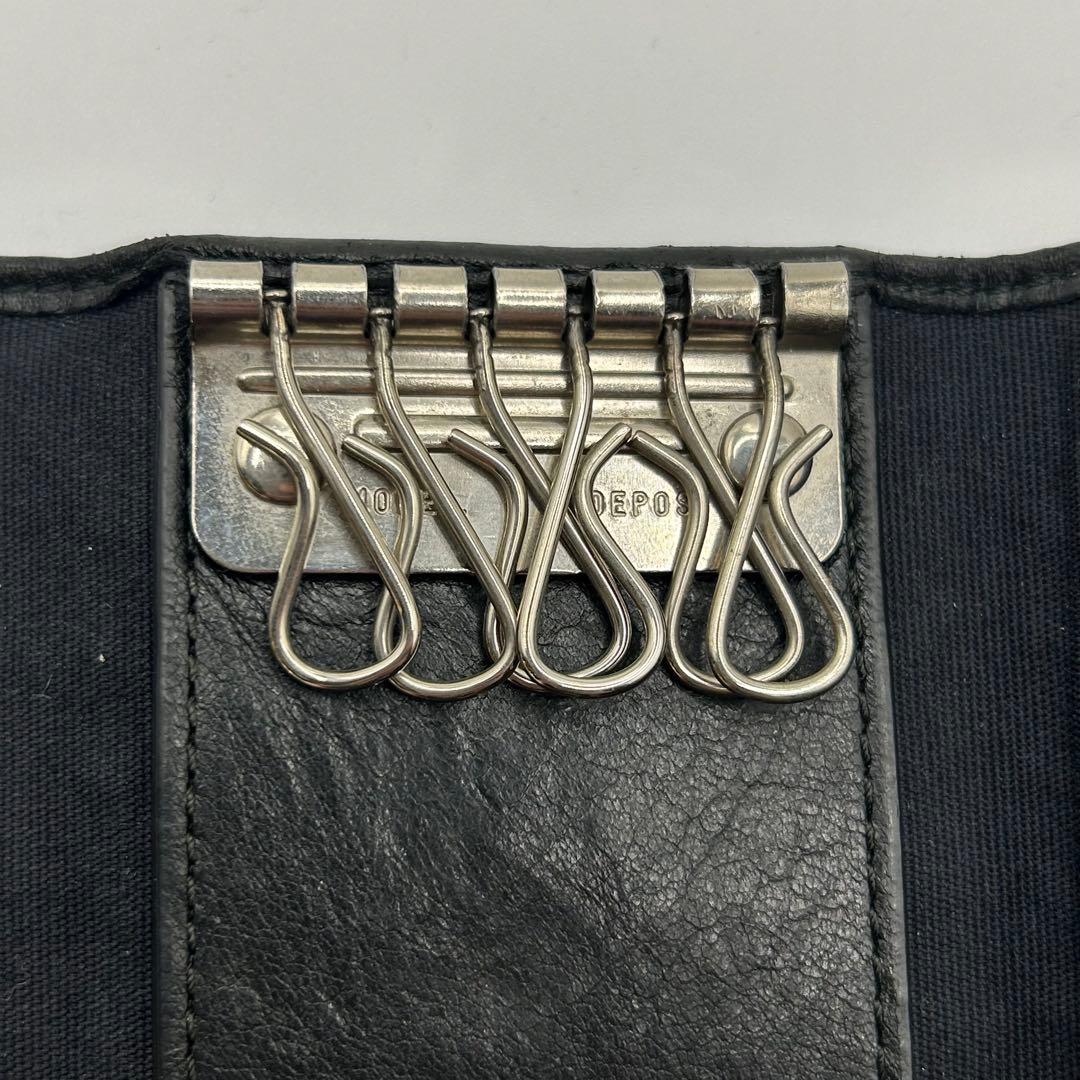 【美品】JIMMY CHOO ジミーチュウ 6連 キーケース スタッズ レザー