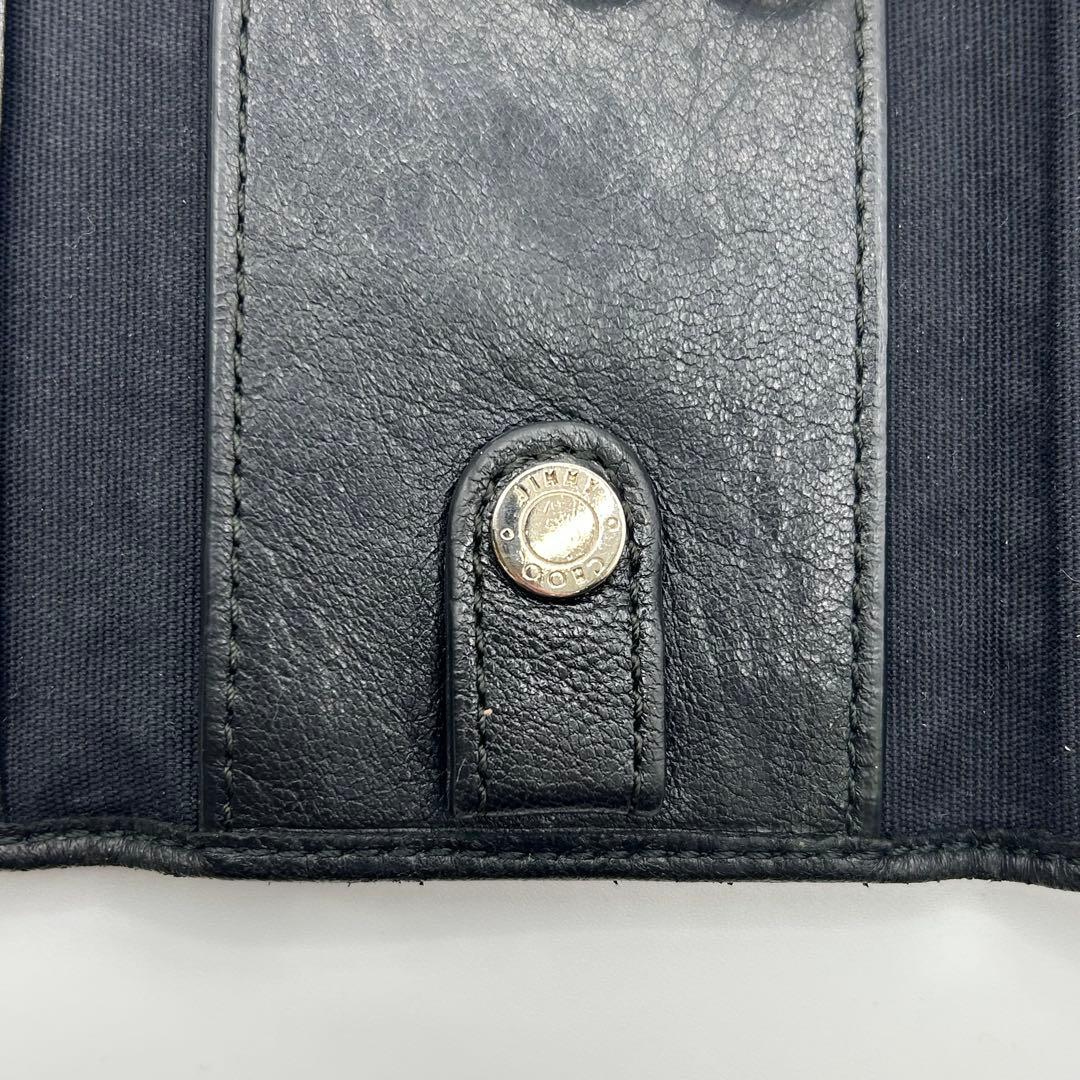 【美品】JIMMY CHOO ジミーチュウ 6連 キーケース スタッズ レザー