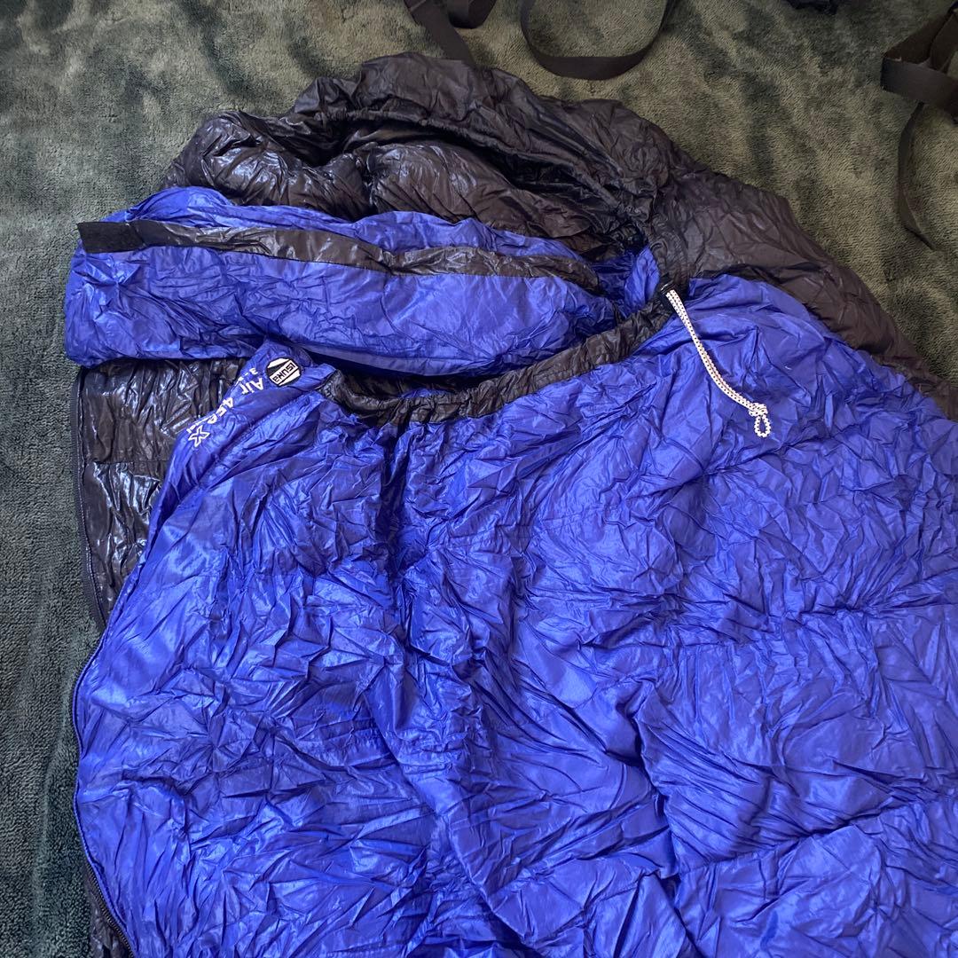 ISUKA AIR 450 X ショート　シュラフ　寝袋　イスカ　キャンプ　車中