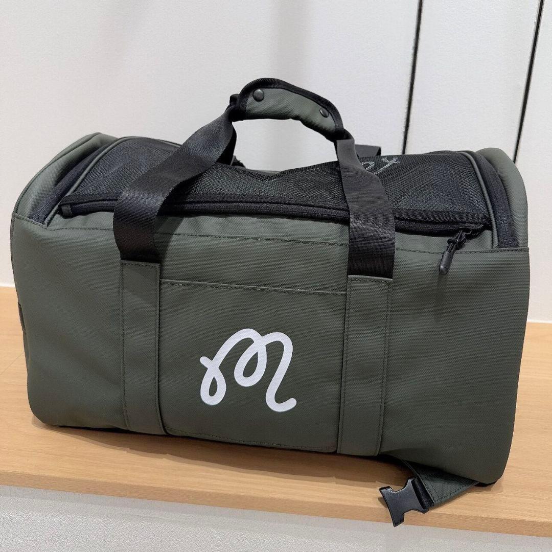 【4/8発送】★3way使用可能★マルボンゴルフボストンバッグブラック