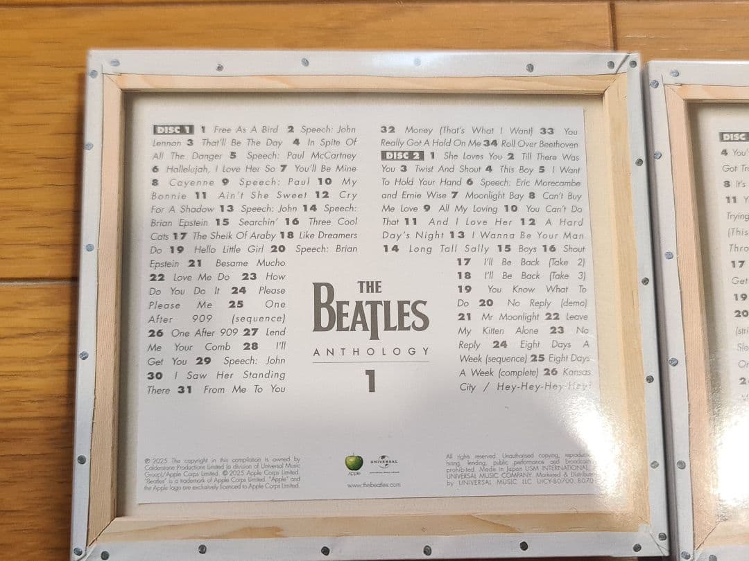 ★新品同様ビートルズアンソロジーコレクション8CDボックス帯付き日本盤+紙バッグ