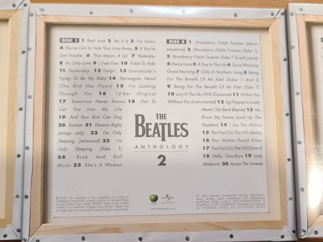 ★新品同様ビートルズアンソロジーコレクション8CDボックス帯付き日本盤+紙バッグ