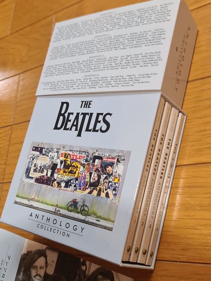 ★新品同様ビートルズアンソロジーコレクション8CDボックス帯付き日本盤+紙バッグ