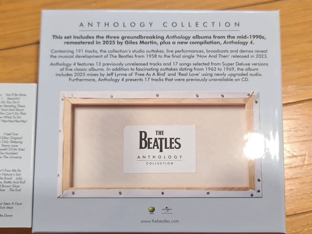 ★新品同様ビートルズアンソロジーコレクション8CDボックス帯付き日本盤+紙バッグ