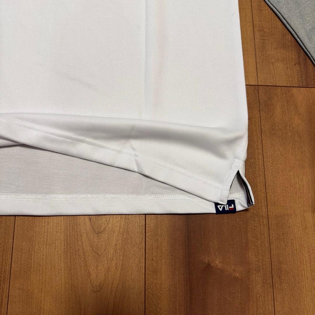 FILA ハーフパンツ　グレー　長袖　ポロシャツ　サイズXL セットアップ