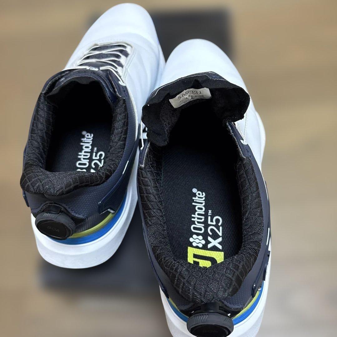 FOOTJOY プロSLX BOAゴルフシューズ (ホワイト/ネイビー)