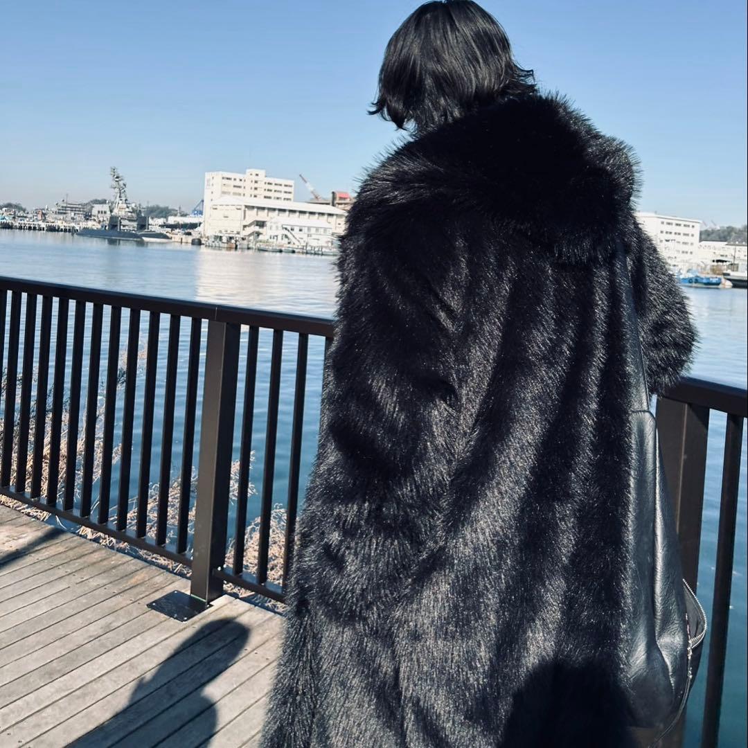 〜半額+値下げ中〜　フードファーモードロングコート　(Otte)