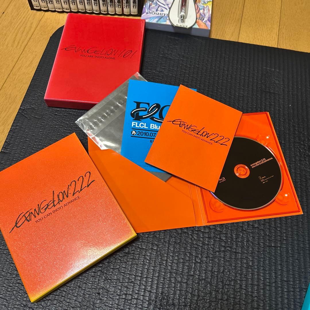 エヴァンゲリオン　漫画1〜14巻全巻　DVD Blu-rayセット