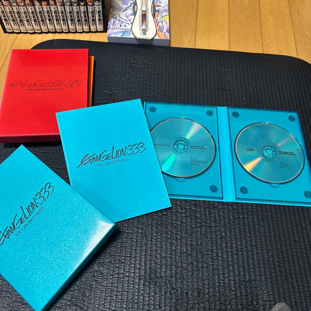 エヴァンゲリオン　漫画1〜14巻全巻　DVD Blu-rayセット