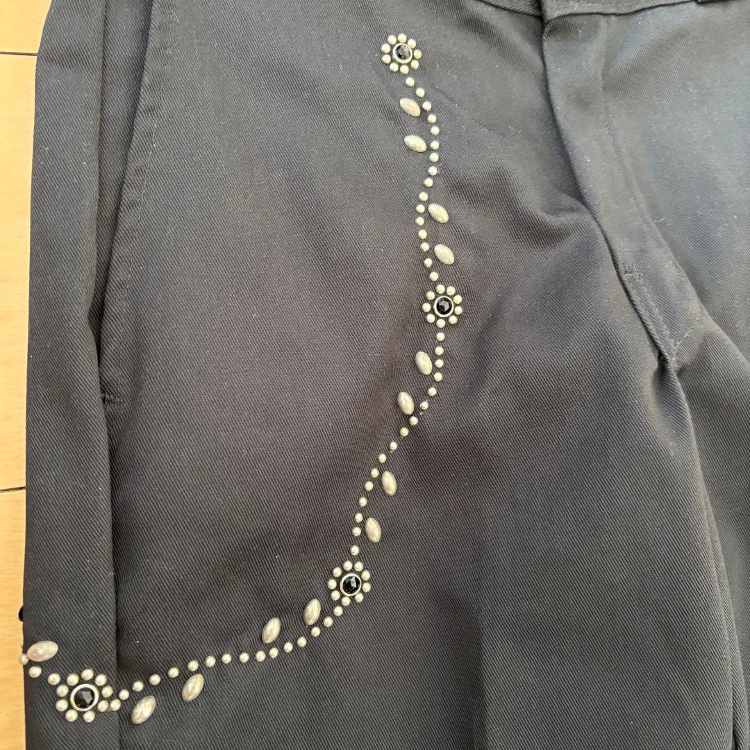 初販！キムタク着HTC × Dickies 874黒×黒30 新品 ディッキーズ