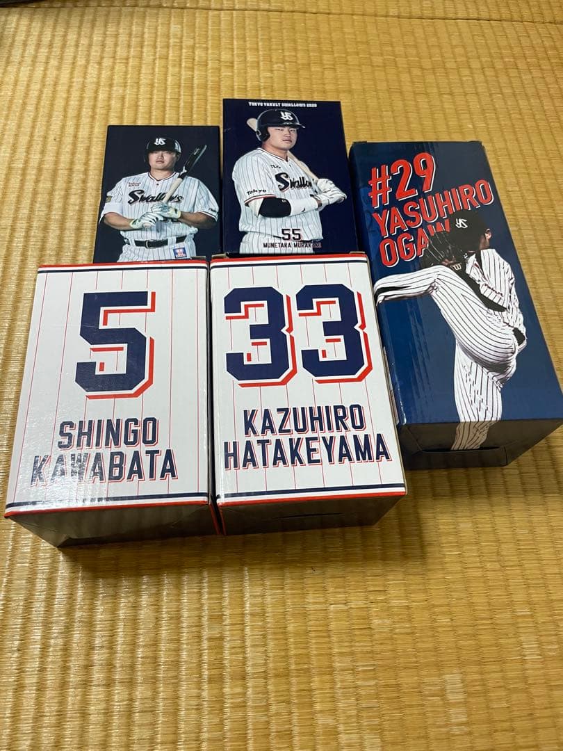 ヤクルトスワローズ ボブルヘッド　5点セット