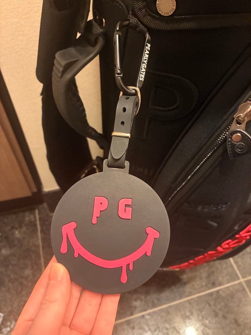 【おまけつき】PEARLY GATES♡ペイントロゴキャディバッグ