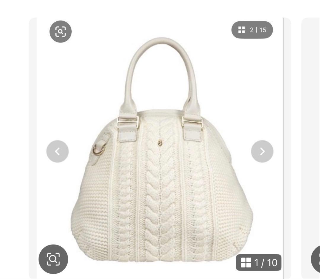 み*ゃ様 MUTA ケーブルニットショルダーバッグ