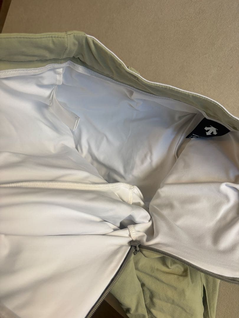 DESCENTE GOLF プリーツスカート ライトグリーン