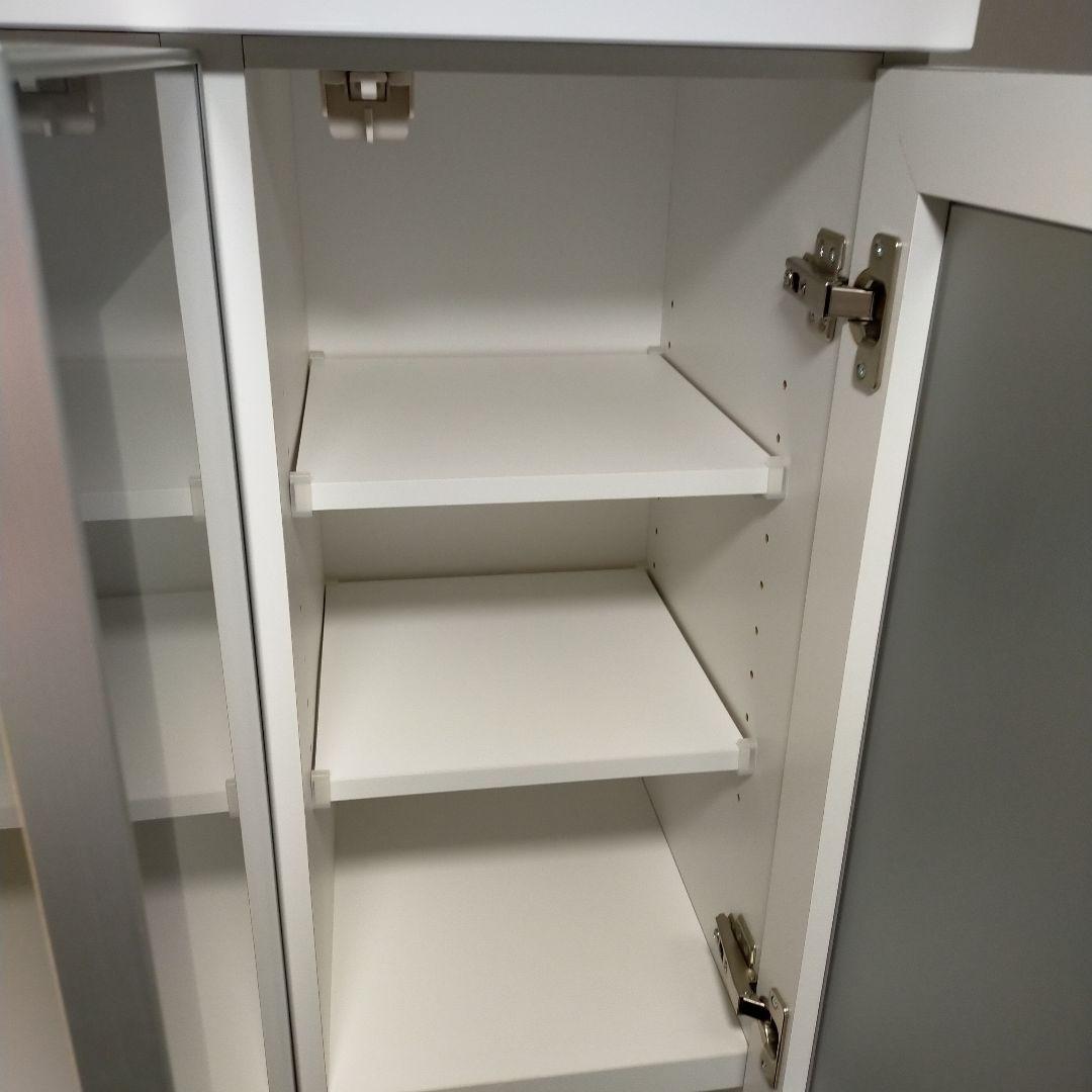 【4/8までの出品！】美品送料込み　ニトリ　キッチンボード　幅90cm　ホワイト