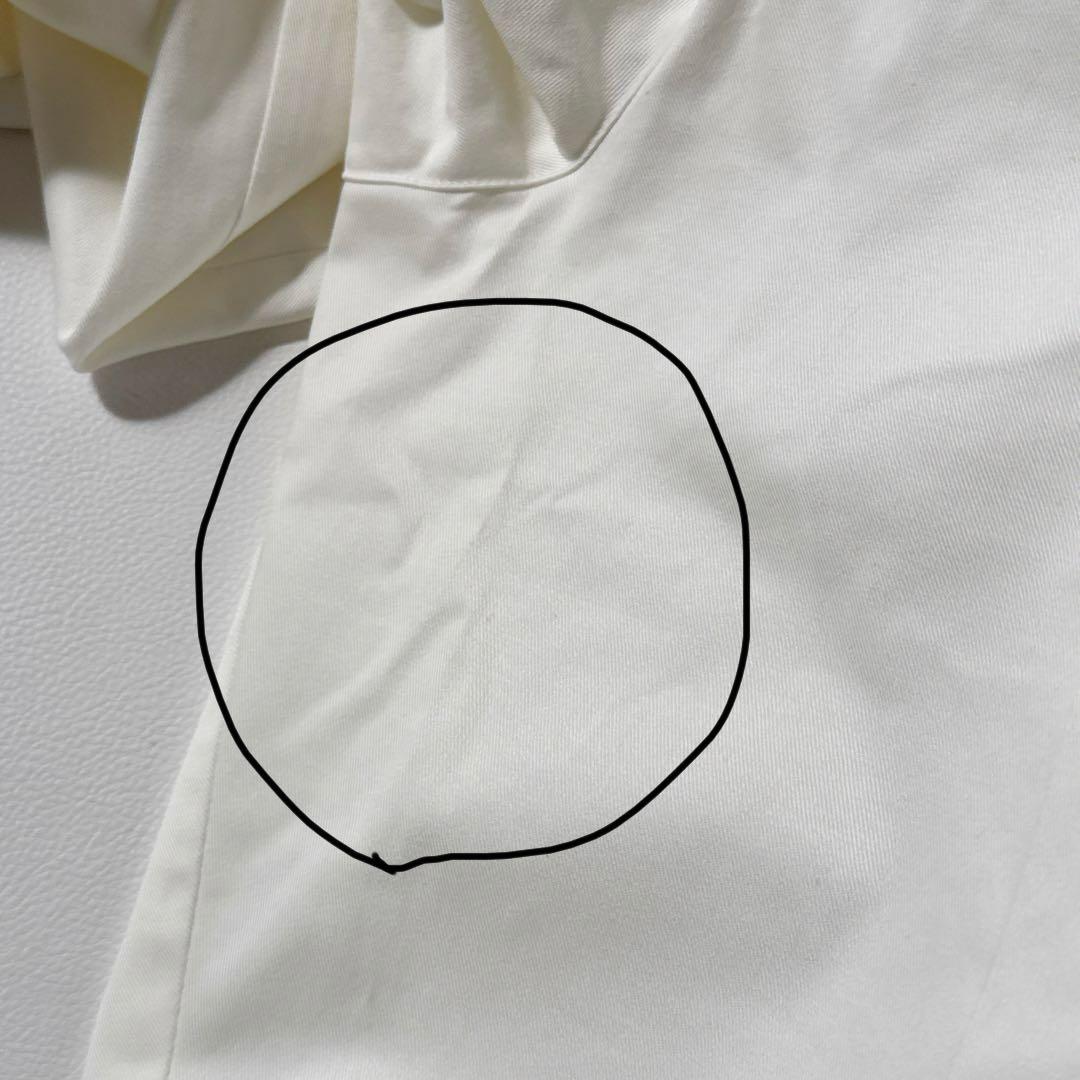 定価2.8万 muta ストレッチテーパードパンツCLEANSE 白 2XL