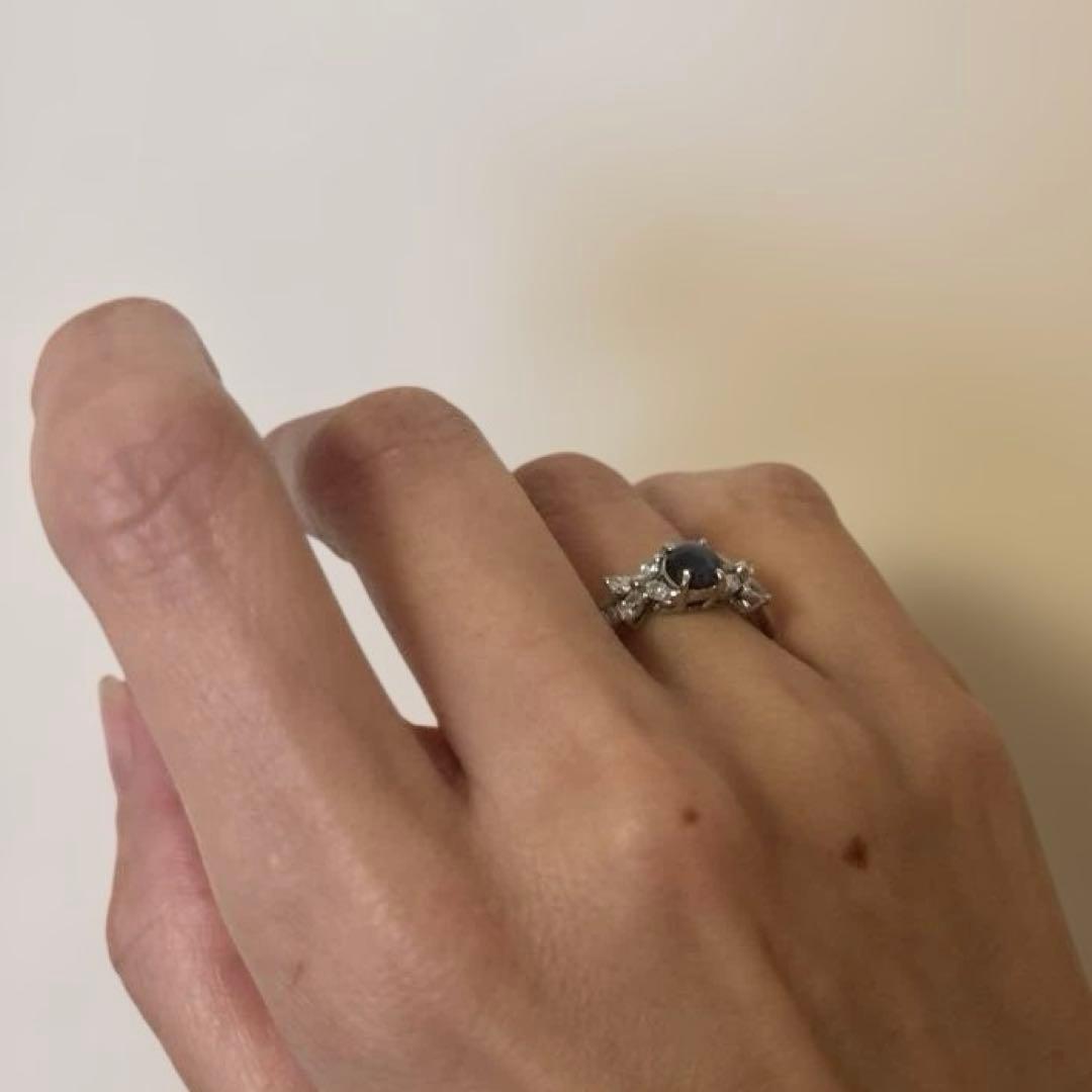 アレキサンドライトキャッツアイ　リング