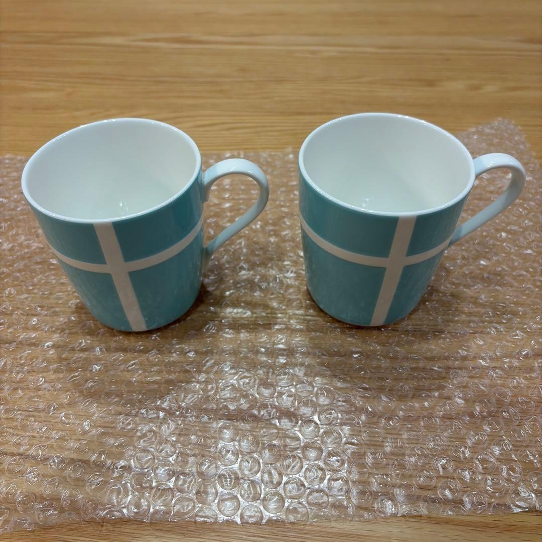 ティファニー マグカップ/プレート(24cm) ブルーリボン