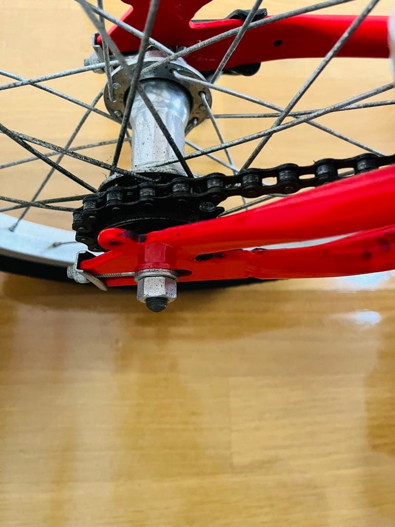 ハナさん専用ランボルギーニトニーノ折り畳み自転車１６インチ