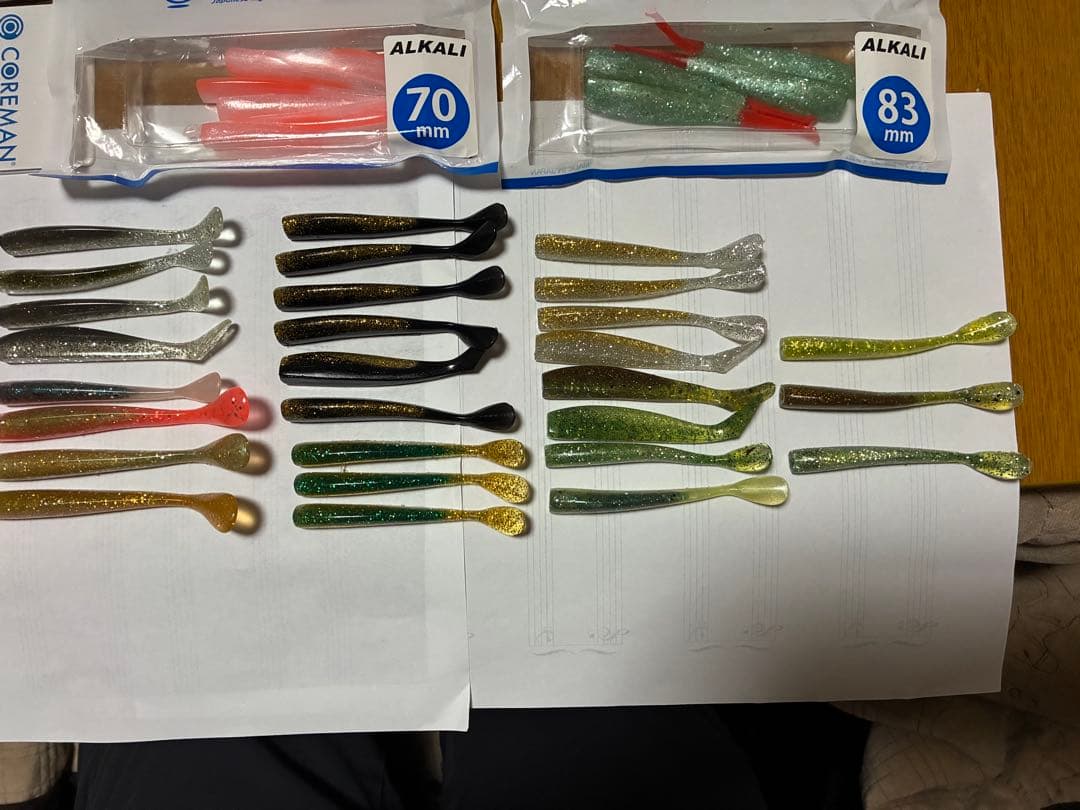 【コアマン セット】IJ-16 アルカリ アルカリシャッド 豪華まとめ売り