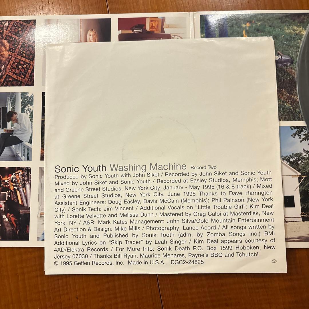 【USオリジナル】SONIC YOUTH/WASHING MACHINE