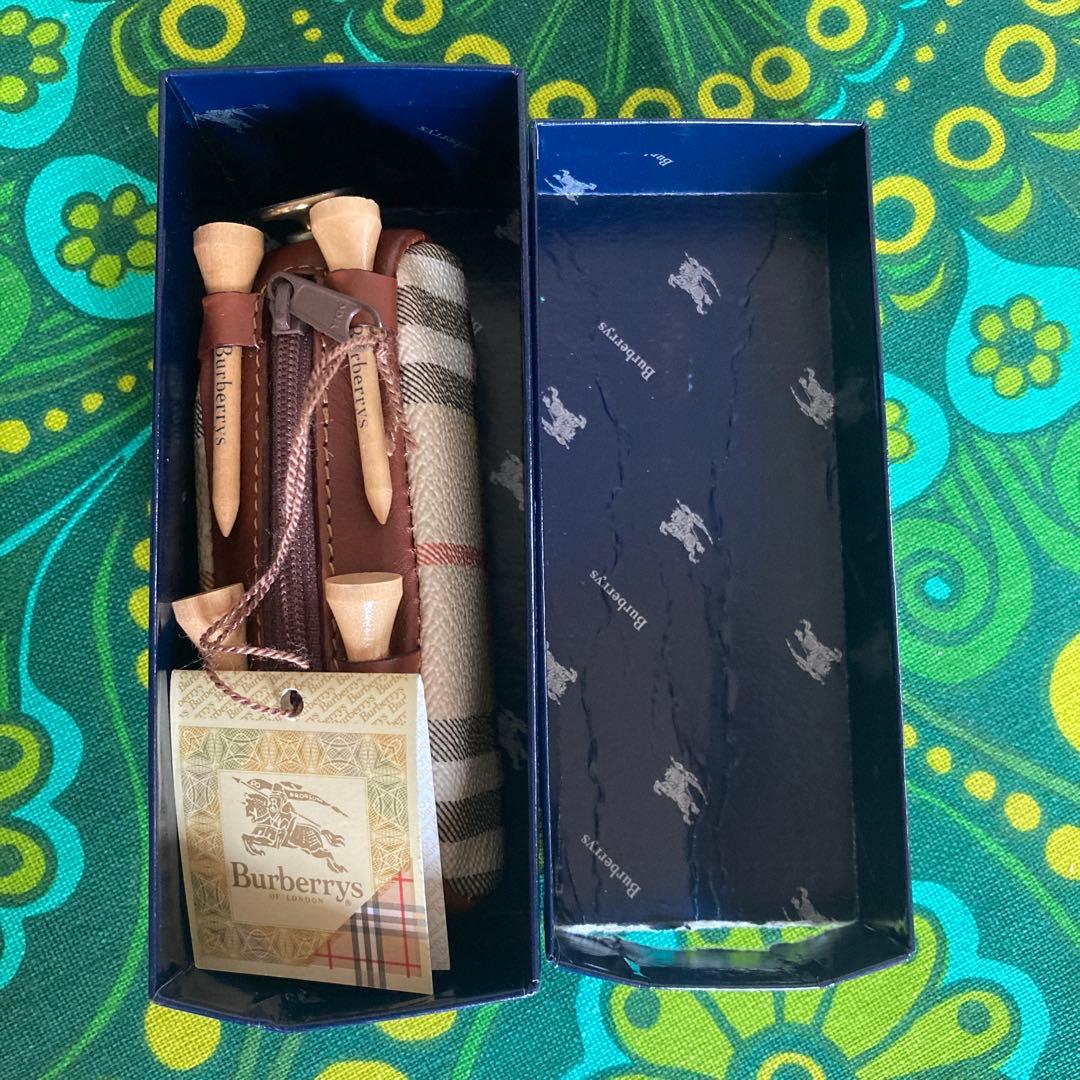 【Rakutao公式アカウント01様】☆Burberry☆ゴルフボール☆ケース