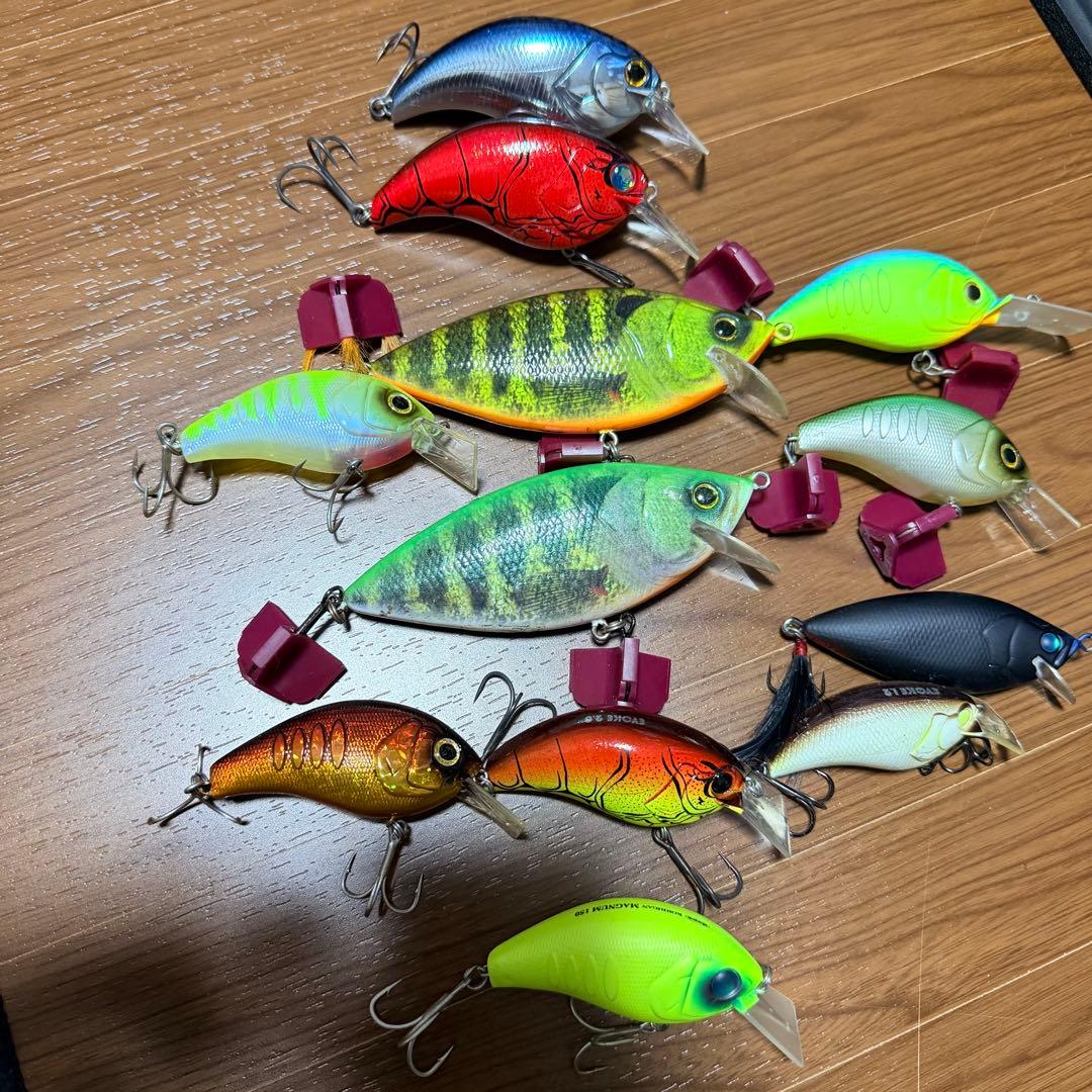 Deps ルアー46個セット　ケース付き