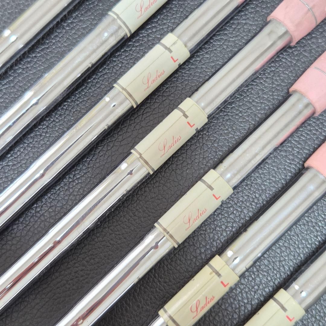 レディース　CEDEIRA lafia アイアン 7本セット ピンク 初心者