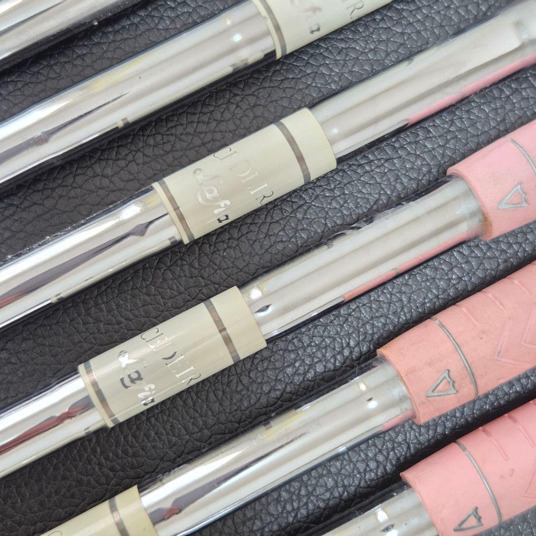 レディース　CEDEIRA lafia アイアン 7本セット ピンク 初心者