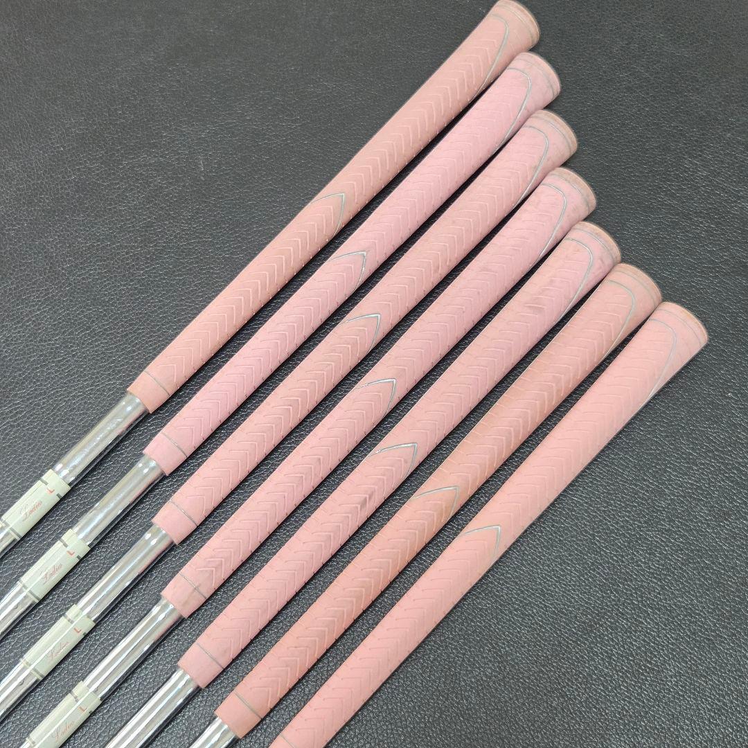 レディース　CEDEIRA lafia アイアン 7本セット ピンク 初心者