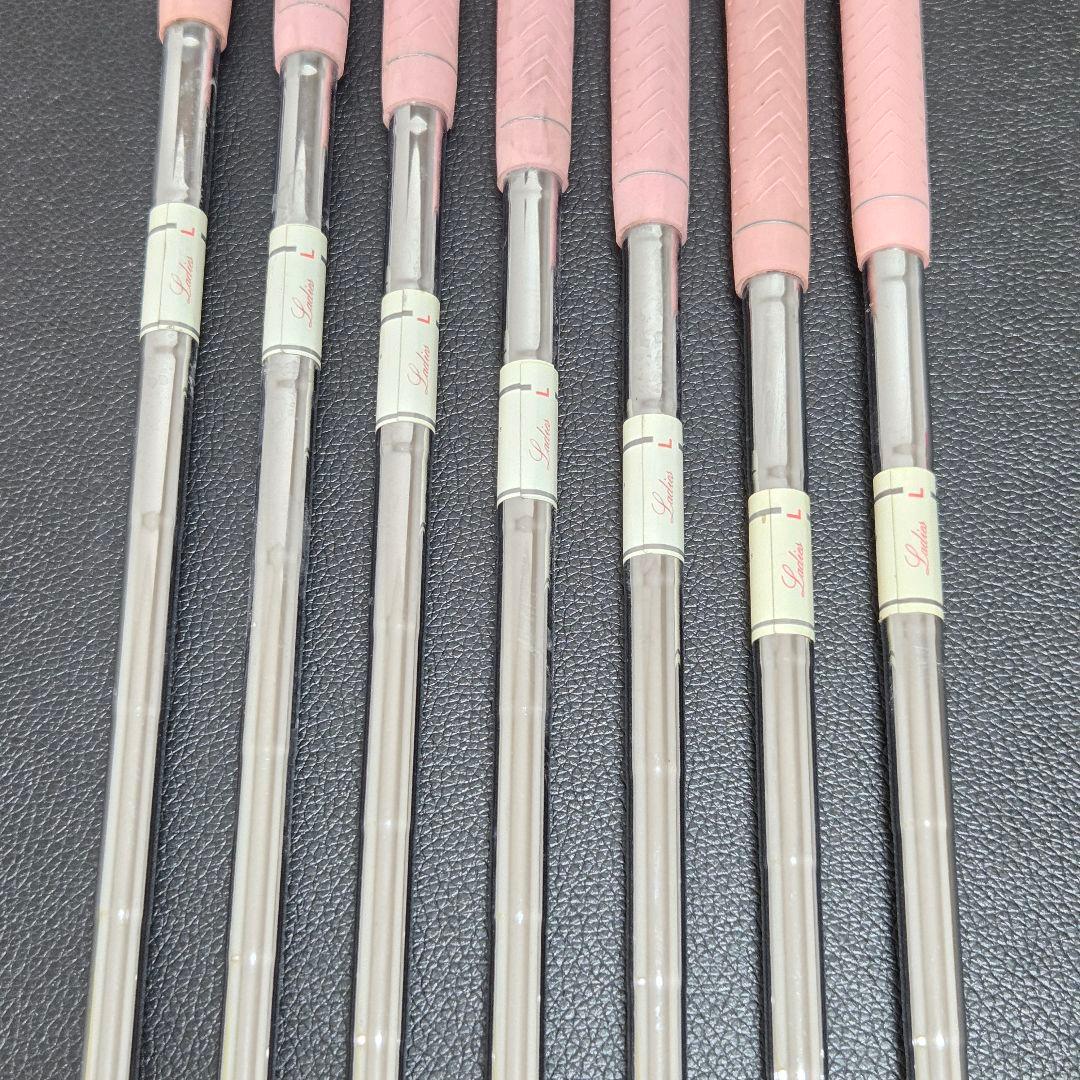 レディース　CEDEIRA lafia アイアン 7本セット ピンク 初心者