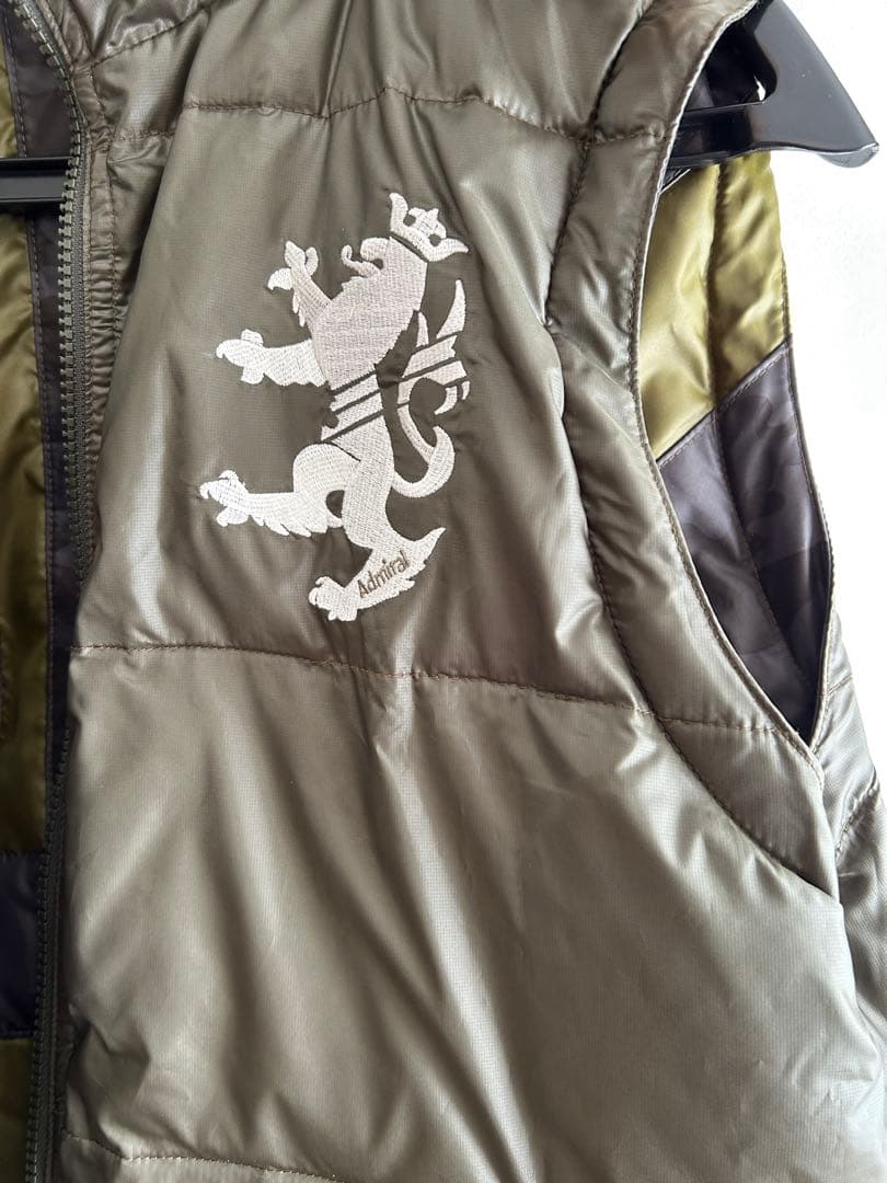 Admiral GOLF メンズ リバーシブルベスト Mサイズ