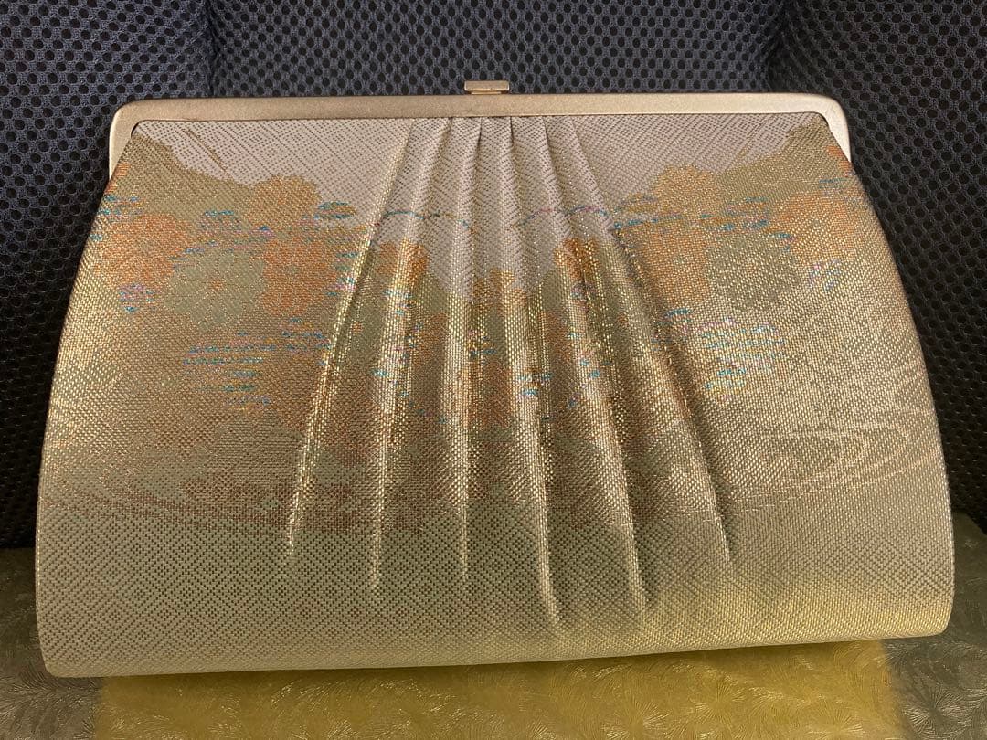a*n様 H 和装用バッグ 草履 セット ゴールド