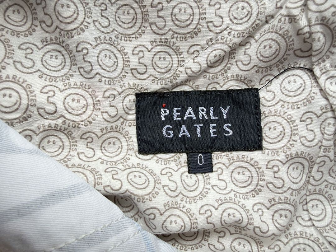 パーリーゲイツ　PEARLY GATES ゴルフ　カラフルロゴ　総柄 パンツ　0
