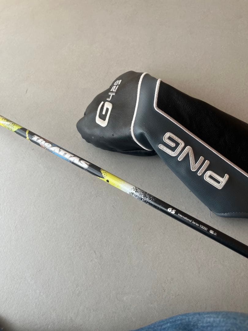 ping g425 MAX 9° ドライバー　The ATTAS 6Sシャフト