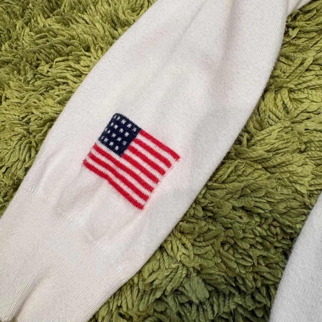 パーリーゲイツ PEARLYGATES ニットセーター ホワイト サイズ1 M