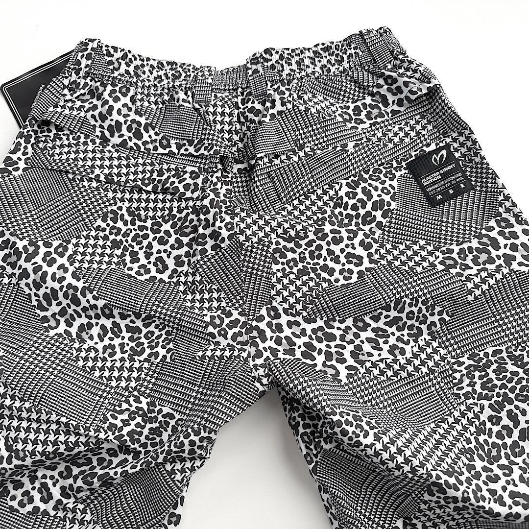 636　マスターバニーレインウェアセットアップ グレンレオパード柄 メンズ4 M