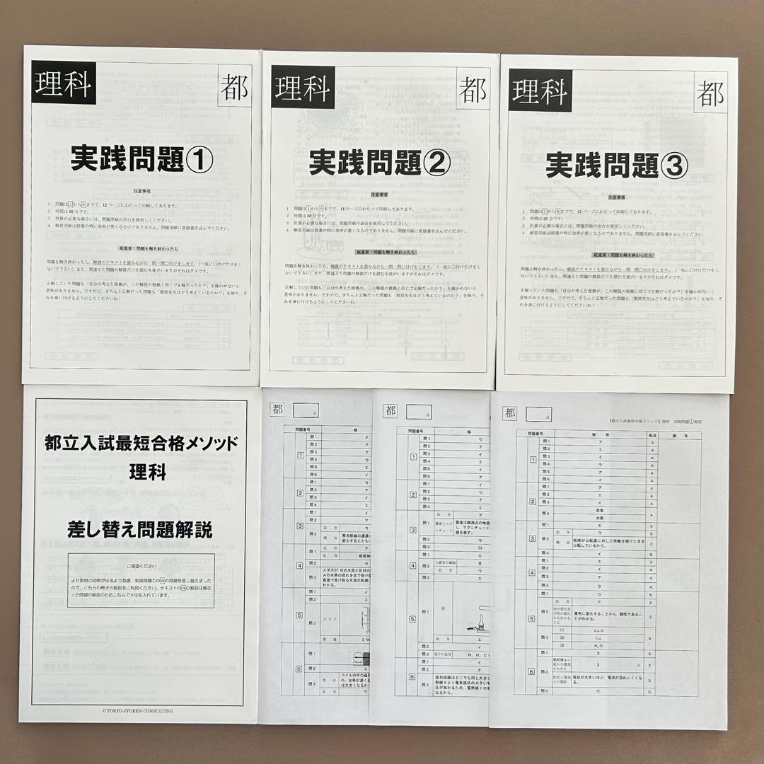 2023 都立入試最短合格メソッド 5科目セット