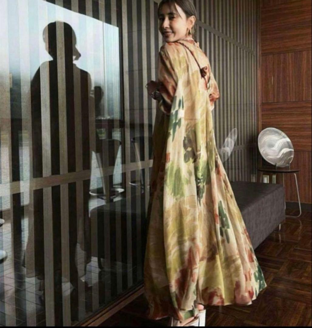 アメリビンテージ　UND WILLOW PAINT DRESS