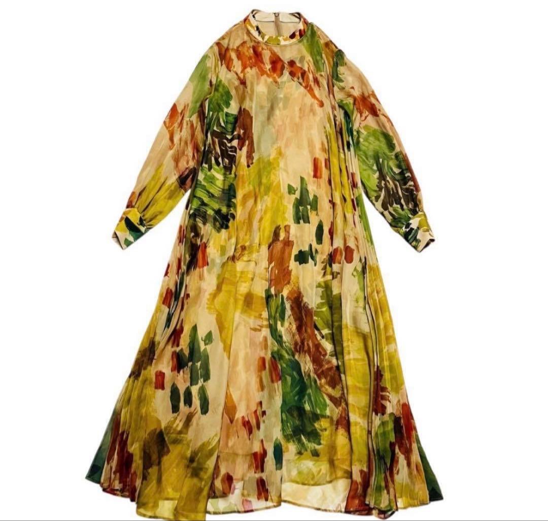 アメリビンテージ　UND WILLOW PAINT DRESS
