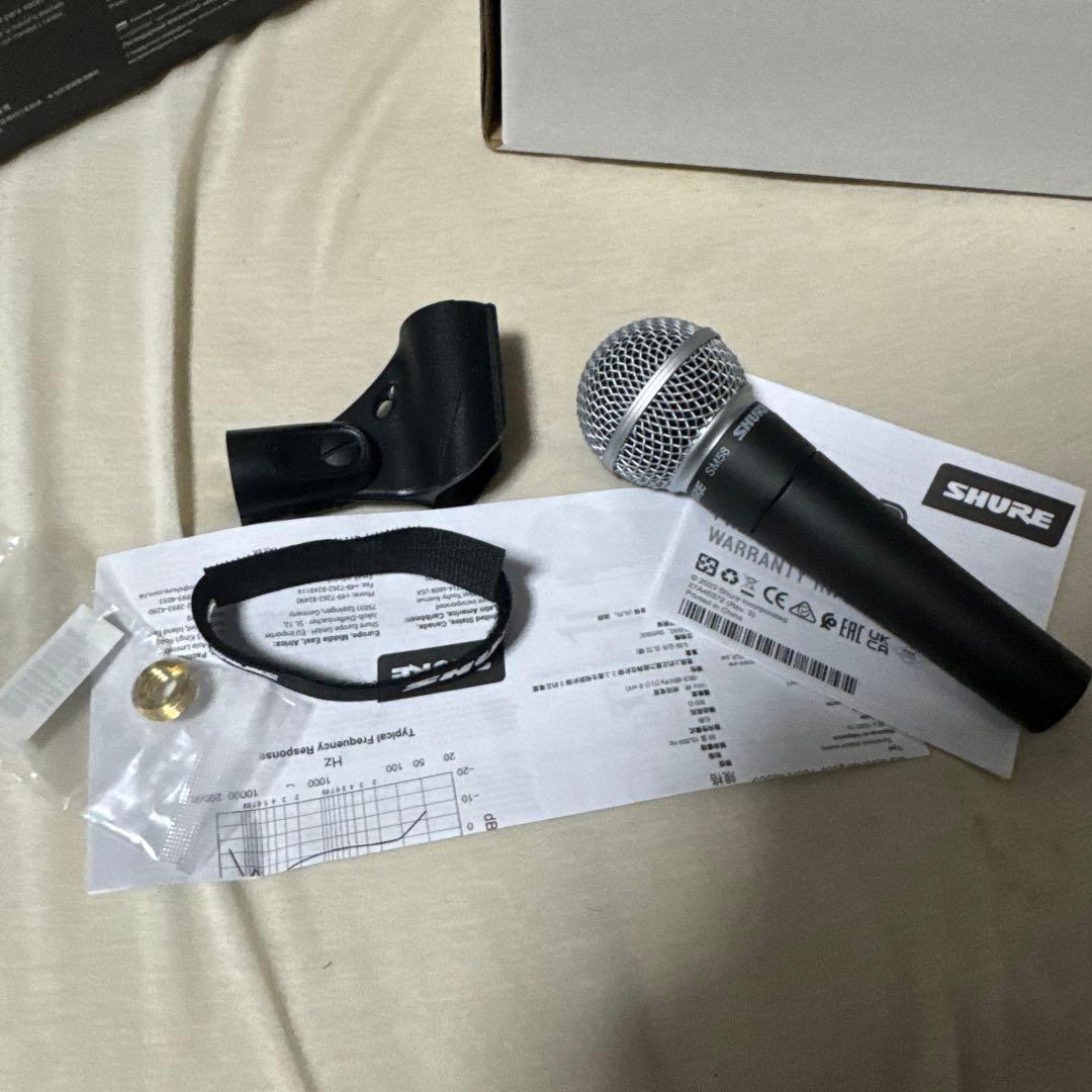 ‼️大幅値下げ中‼️SHURE SM58 ダイナミックマイク　未使用