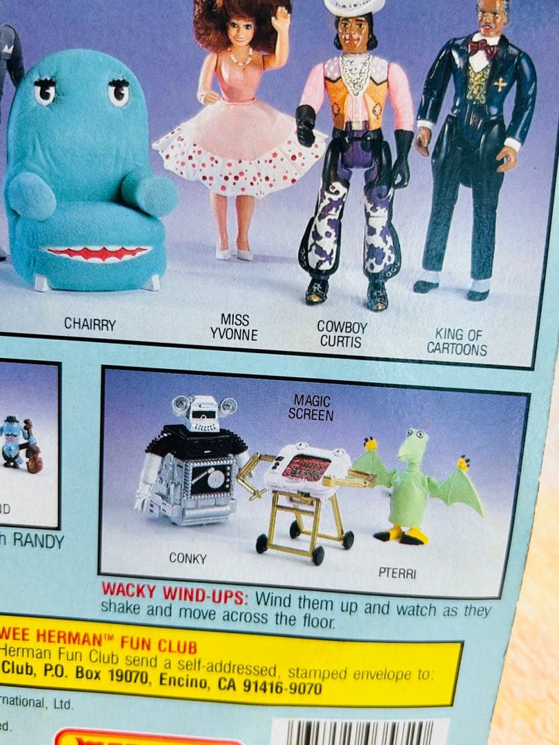 PEE WEE ピーウィーのプレイハウス コンキー マジック スクリーン プテリ