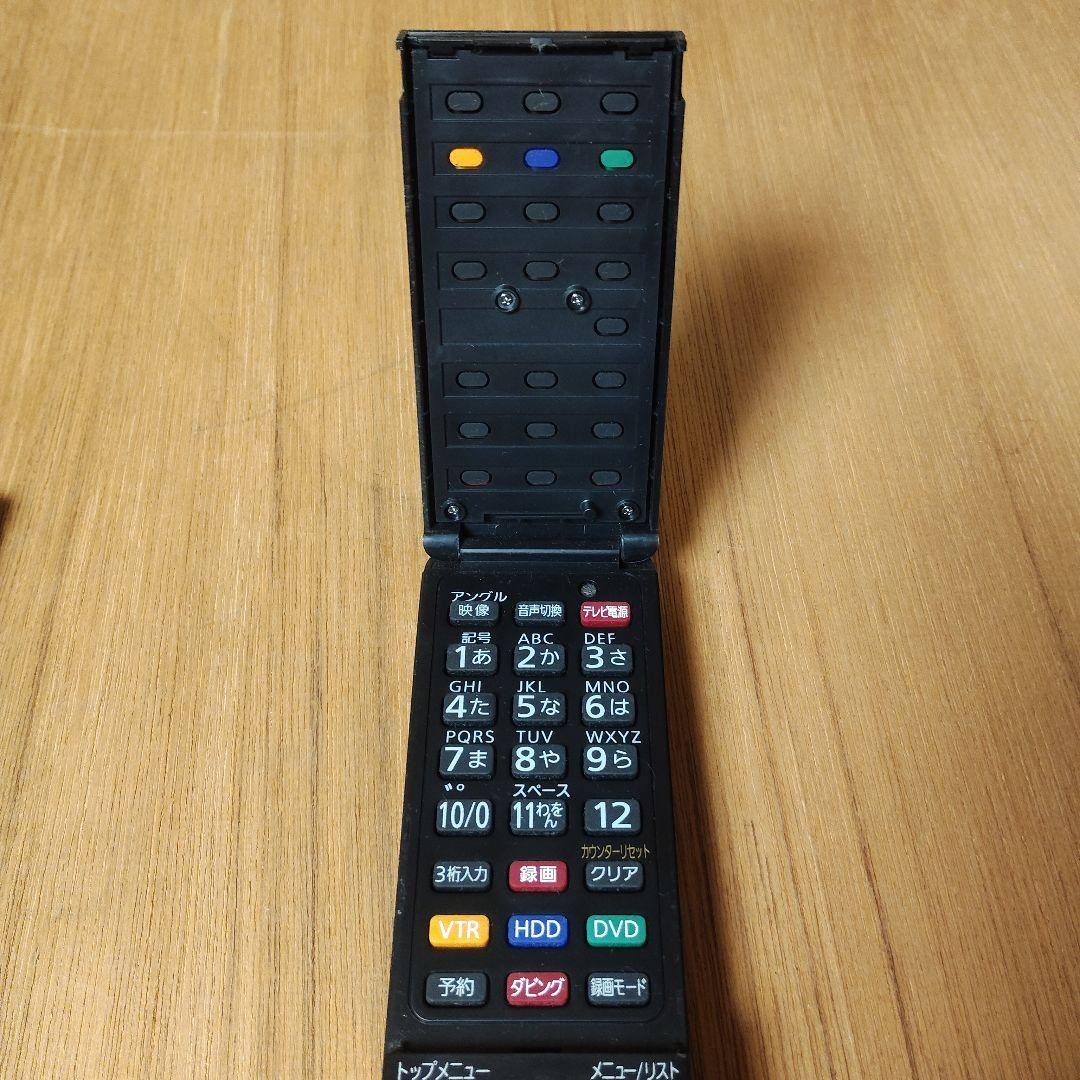 東芝 HDD/DVD/VHSレコーダーD-W255K【ジャンク品】リモコン付